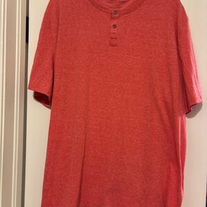 Threads 4 Thought Red Henley Tee